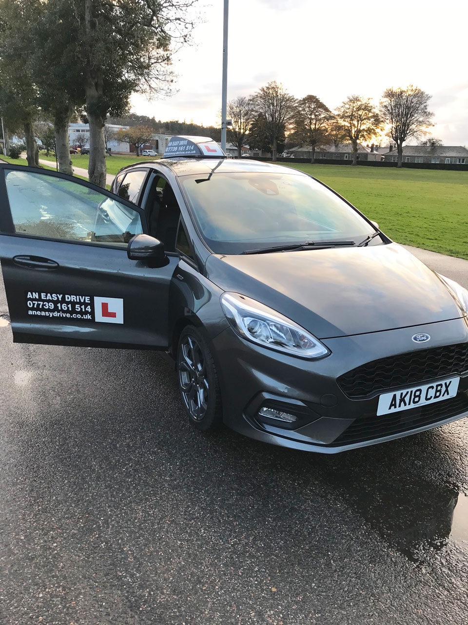 photo of an easy drive vehicle at work