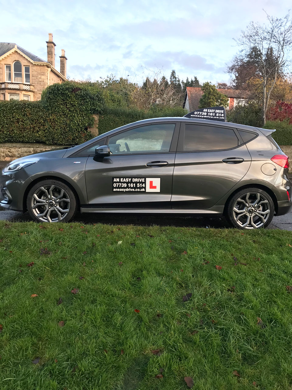 photo of an easy drive vehicle at work